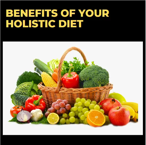 Benefits of your Holistic diet