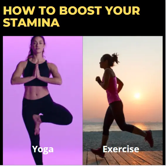 How to boost your stamina