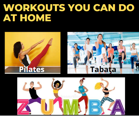 Workouts you can do at home